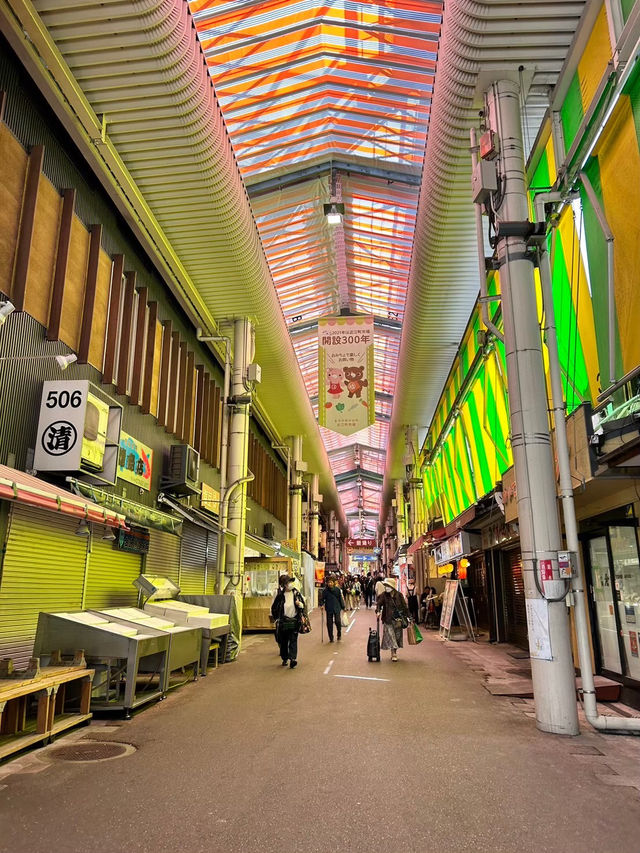 【金沢】近江町市場で食べ歩き！