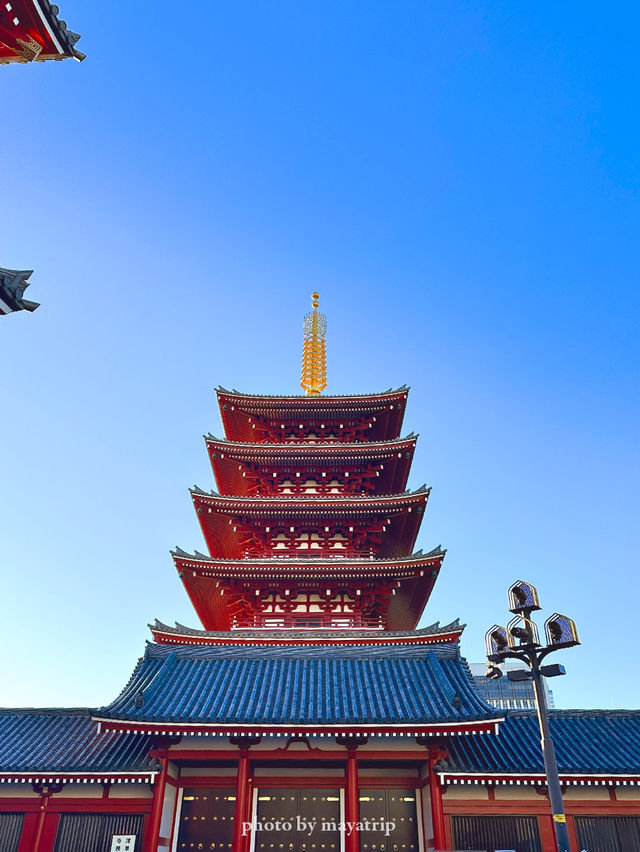 東京の観光地名所の浅草寺【東京/浅草】
