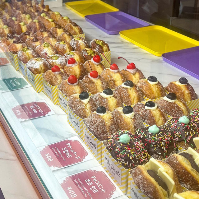 Cute donuts shop in Shin-Okubo🍩