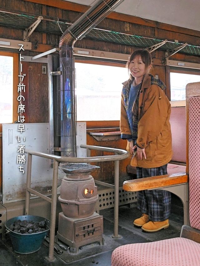 【青森／五所川原～北津軽】津軽鉄道「ストーブ列車」⁡