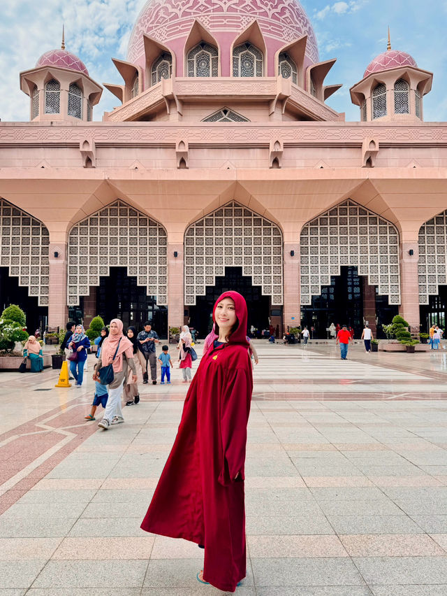 【マレーシア🇲🇾】ピンクモスク🕌✨ 幻想的なイスラム建築 🌸