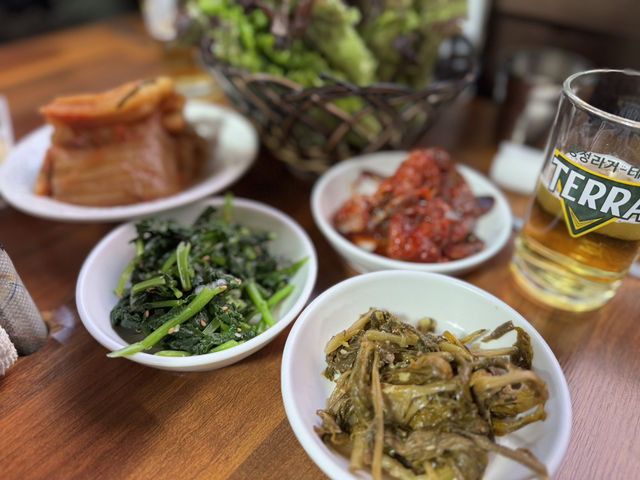 충주 여행자분들에게 정말 추천 하고 싶은 돼지 구이 맛집 - 자연석 돌구이 