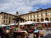 【イタリア・アレッツォ】イタリア最大級のアンティーク市とランチ