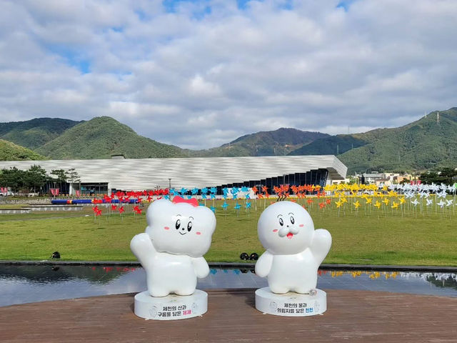 충청북도 제천시 의림지 입니다. 