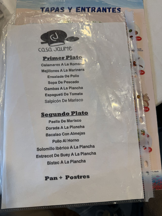 Three-course meal in Barcelona under 16€!