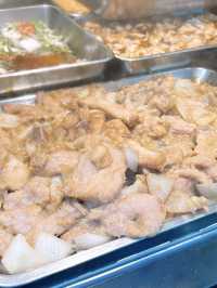 🎏灣仔雙餸飯有堂食放題‼️任飲奶茶·任添白飯·素菜無限加