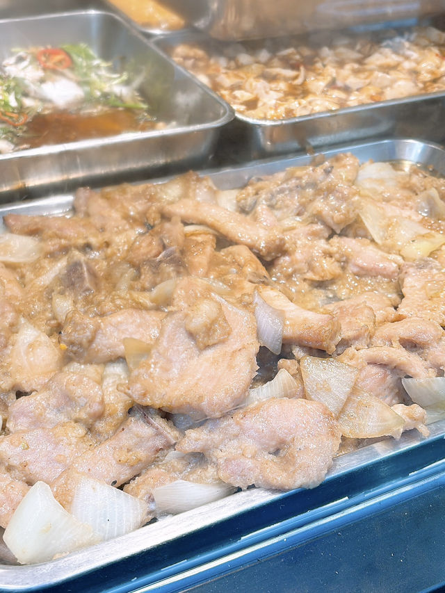 🎏灣仔雙餸飯有堂食放題‼️任飲奶茶·任添白飯·素菜無限加