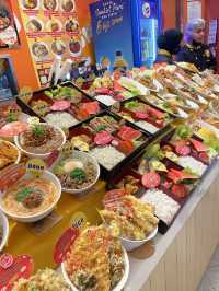 Enjoying a variety of Japanese foods in Petronas Twin Tower KLCC