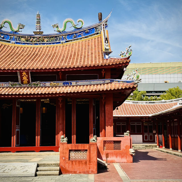 台南 孔廟🏛️古色古香的建築，感受歷史的氛圍！