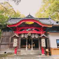 花手水が可愛い神社