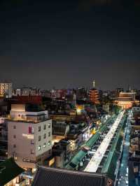 浅草の夜景 – 下町と光のコントラスト