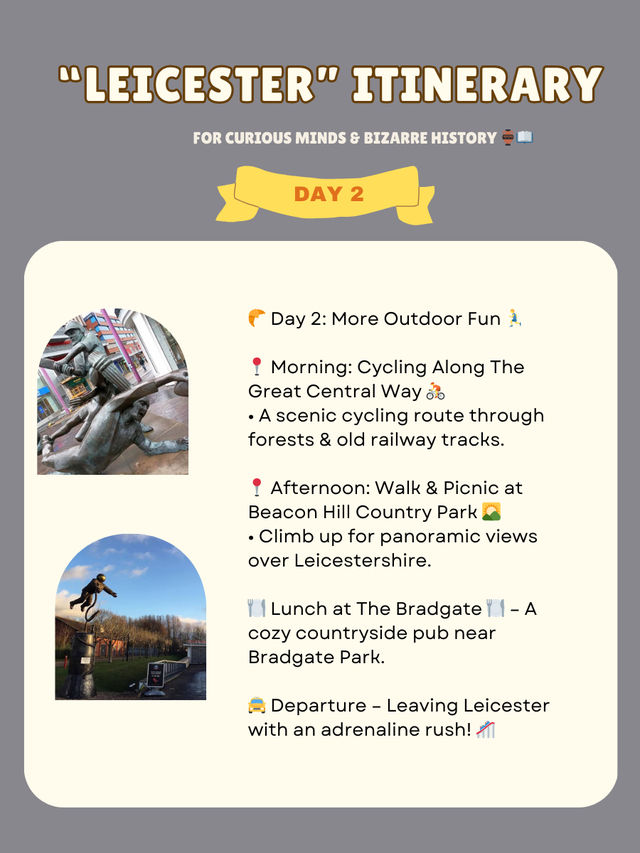 Leicester itinerary 