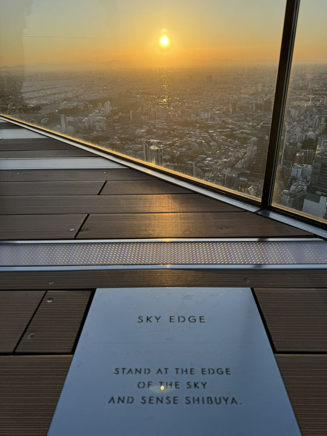 🇯🇵東京必去觀景台shibuya sky✨日落好靚呀💖