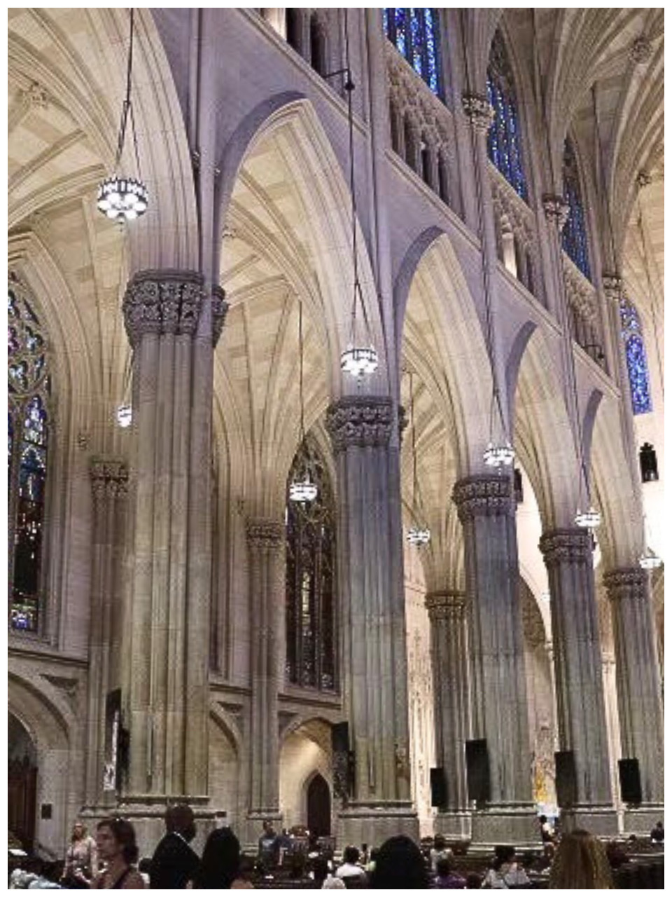 USA/NY】ニューヨーク5番街の中心地にそびえ立つ大聖堂＊セント