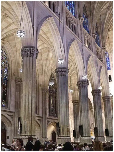 USA/NY】ニューヨーク5番街の中心地にそびえ立つ大聖堂＊セント
