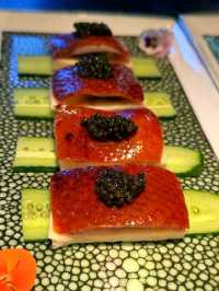 An unforgettable fine dining experience at Hakkasan, Shanghai. 