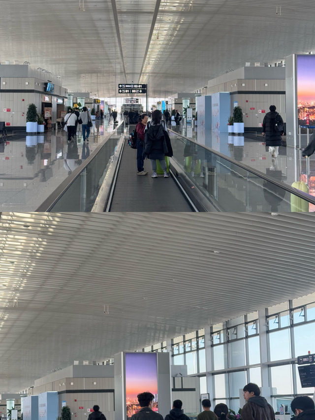 🇨🇳깔끔하고 좋았던 칭다오 공항, 라운지