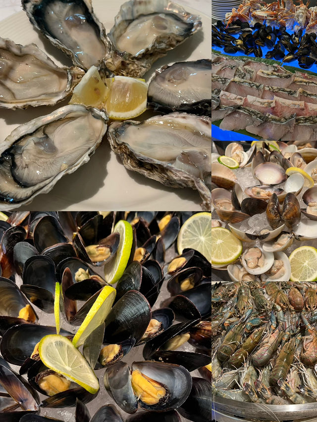 美食·生蠔｜檳城·喬治市｜萬豪酒店的自助餐