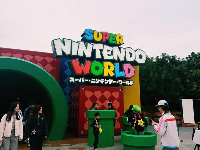 Universal Studio Japan in early April 2025