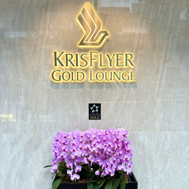 シンガポール　シンガポール観光　チャンギ空港T3 KrisFlyer Gold Loungeで過ごす！