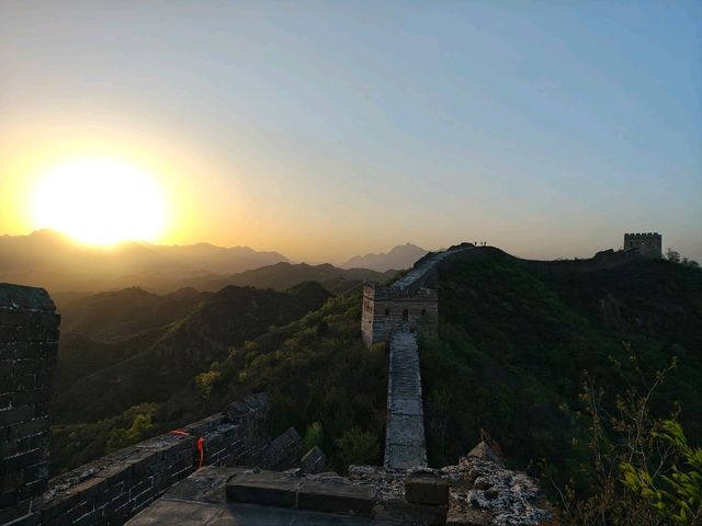 Walking the Great Wall at Jinshanling