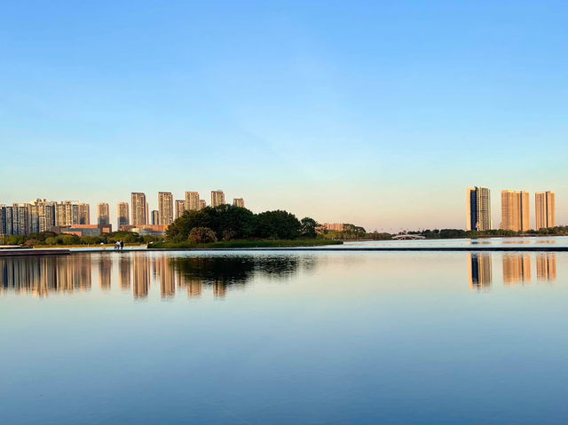 廣東“天空之鏡”💕硯陽湖