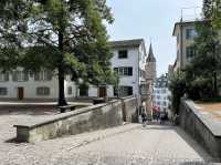 蘇黎世 | 林登霍夫山Lindenhof Zürich，輕鬆欣賞老城區市景的絕佳地點