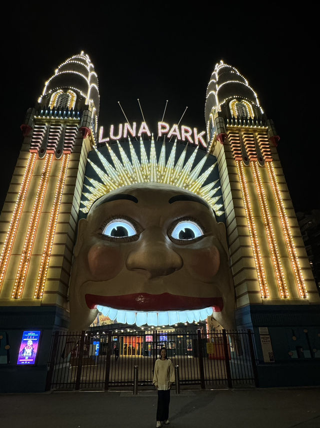 The Massive Grinning Face of Luna Park 