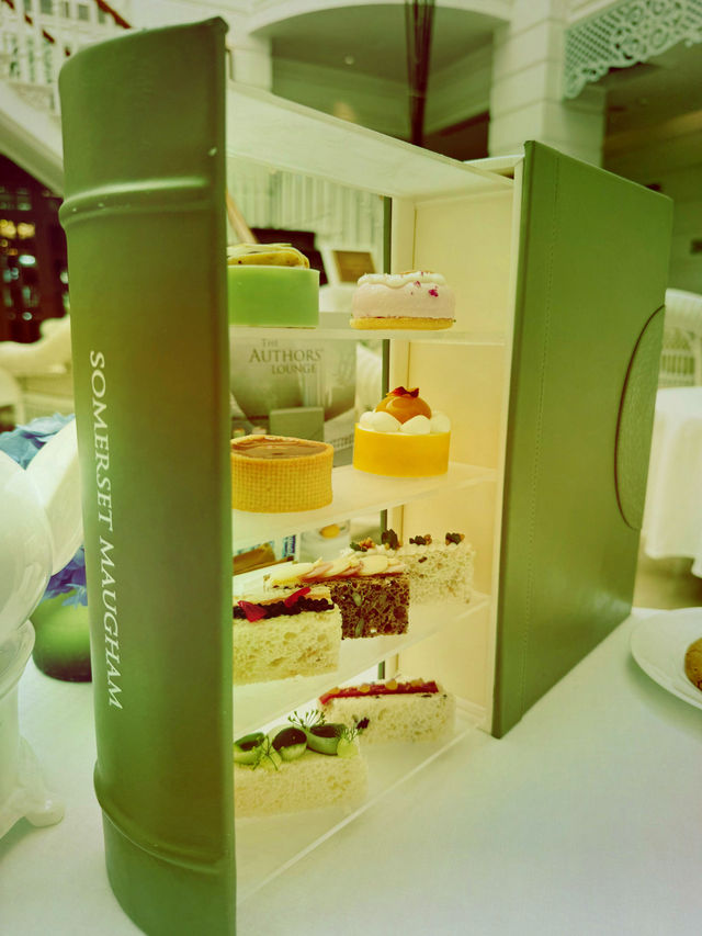 曼谷東方文華酒店下午茶 the author’s lounge