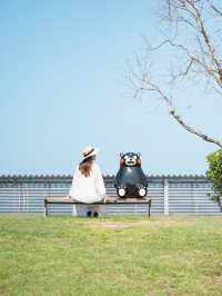 【まさかの無料】84体のくまモンに会える公園❤️🖤ˊ˗