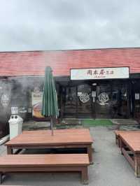 【大分旅行】別府の湯けむりを見ながら、地獄蒸したまごサンドを食べられるお店🥚