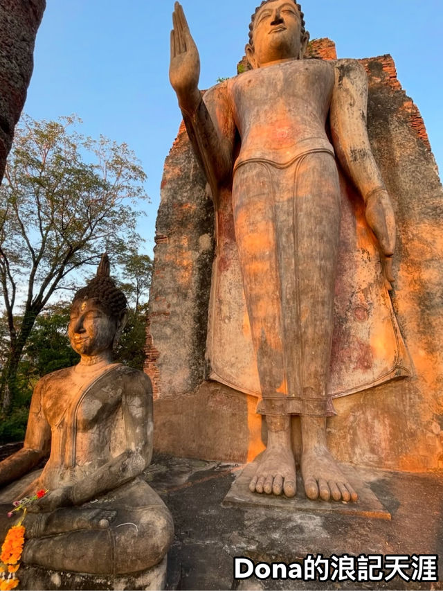 📍泰國。素可泰歷史公園｜西區沙潘欣寺 石橋寺