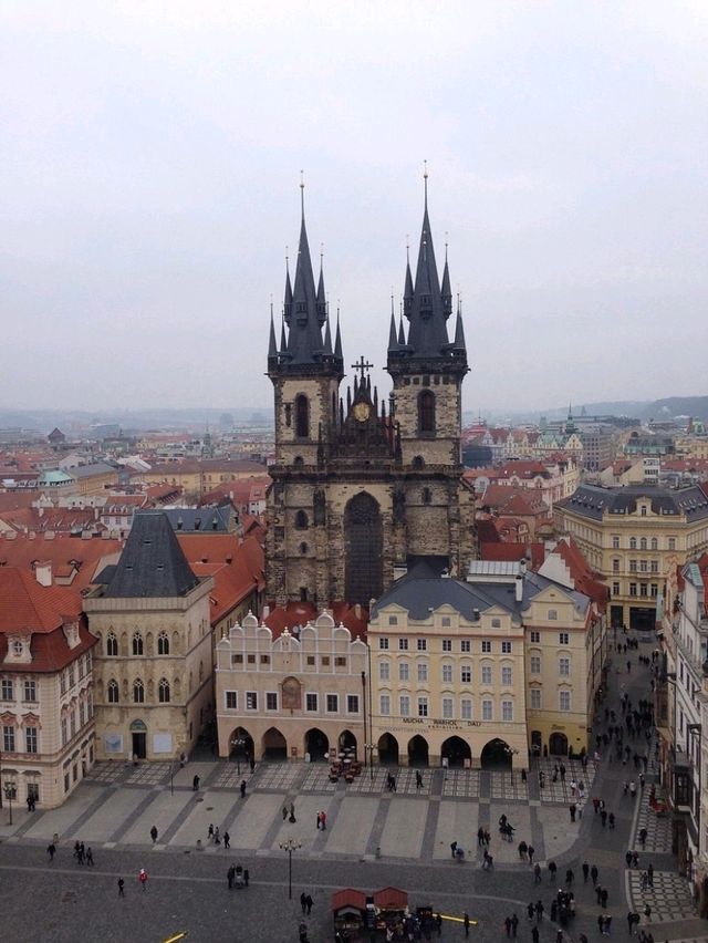 “Old Town Square: The Timeless Heartbeat of Prague”