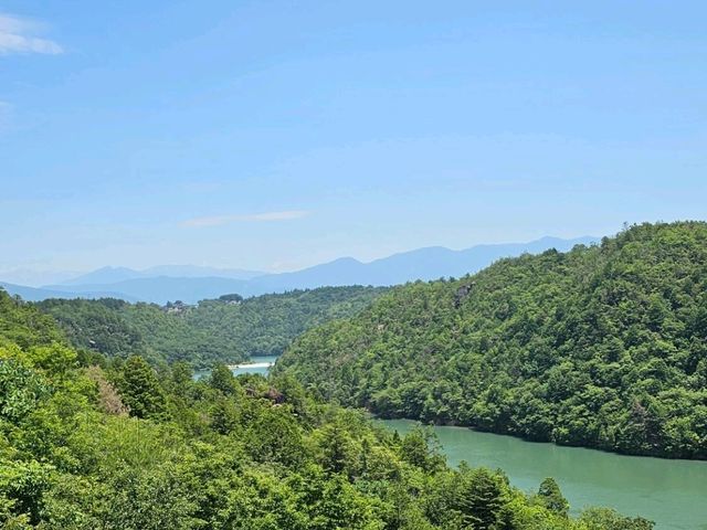  懸崖之上的絕景秘境：惠那峽展望台（恵那峡景觀台） 🌄