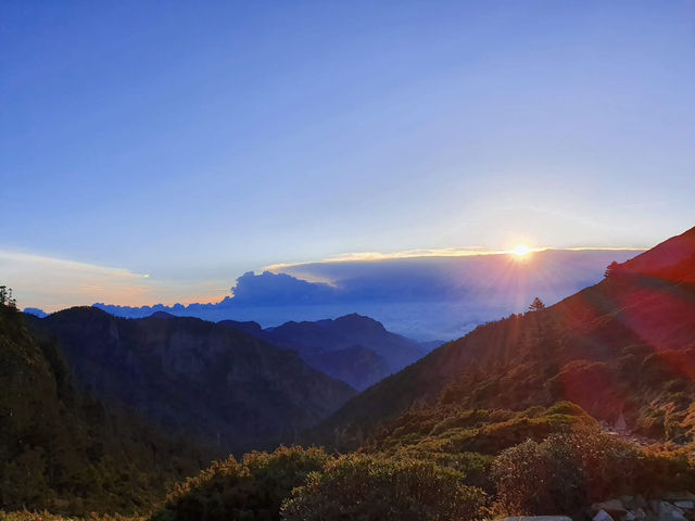 台灣登山 百岳 雪山 第二高山