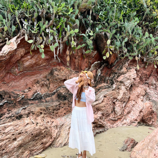 หาดลับปราณบุรี หาดคุ้งทราย