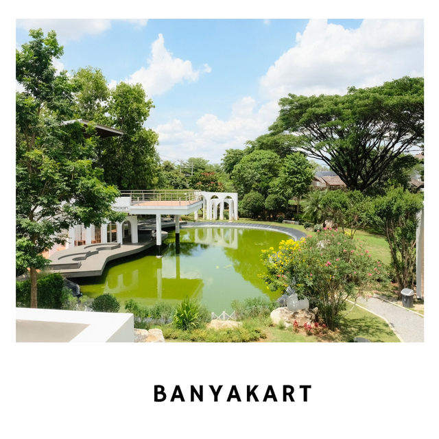 🌿 Banyakart Cafe คาเฟ่สีขาวท่ามกลางธรรมชาติ