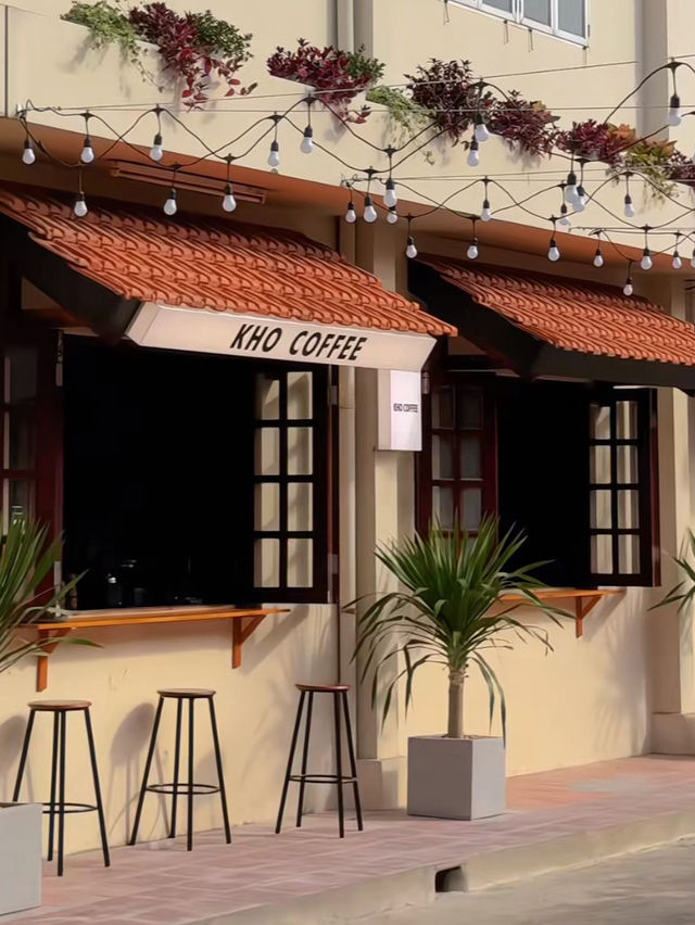 คาเฟ่สายชิค kho coffee