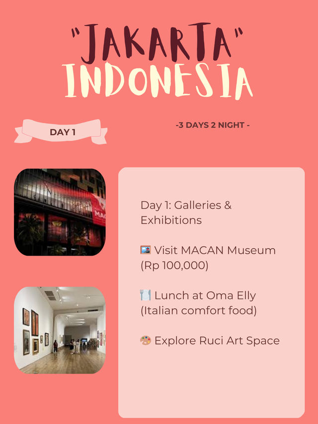 🇮🇩 Jakarta Itinerary 3: Art & Creative Scene 🎨🎭
