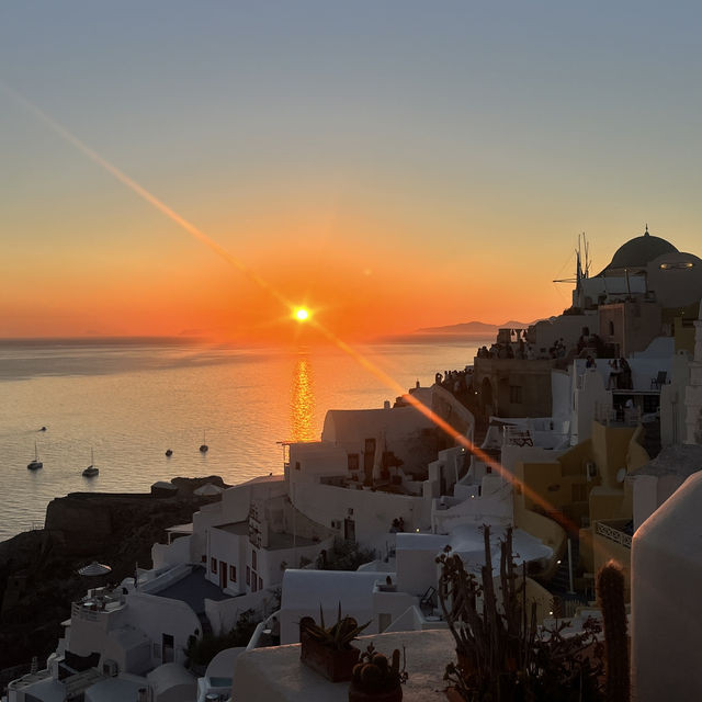 🇬🇷希臘聖托里尼-3 domes viewpoint