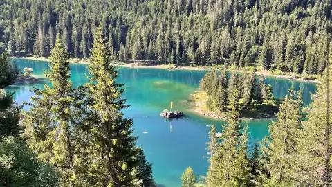 Lake Cauma — traveler post in Flims