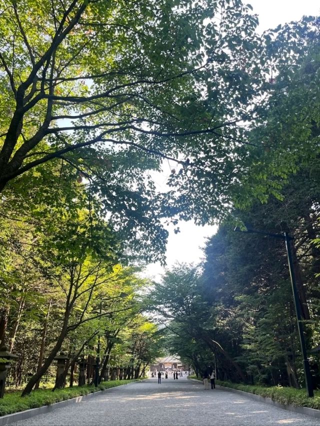 THE HOKKAIDO SHRINE.