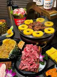 Harbin Hidden Gem 🍍|The Must-Try Pineapple BBQ Spot You Can’t Miss!