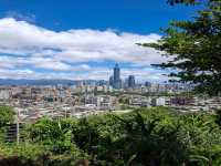The Bright Fuzhou Shan Park in Da'an District, Taipei City, Taiwan