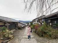 Spring in Magome, Kiso Valley Japan