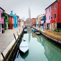Colored Houses of Burano, Italy