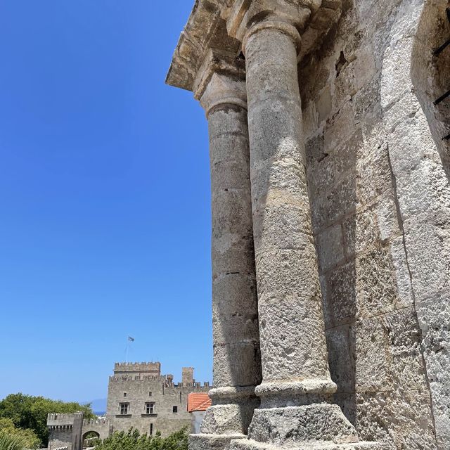 Rhodes island, Greece. The old town.