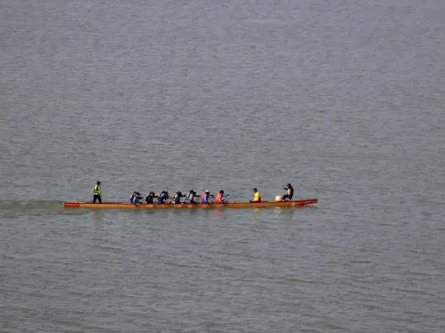 Dragon Boat Competition at Xianghu Lake