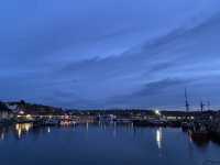 Whitby by Night:Maritime Symphony under Moon 