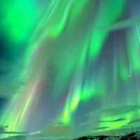 Northern lights from Tromso Norway 